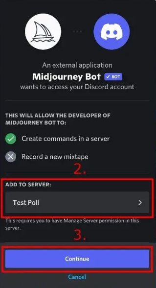 How to Add Midjourney Bot to Discord Server