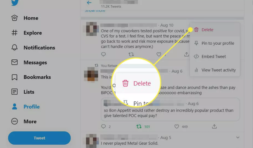 How to Delete a Tweet on Twitter
