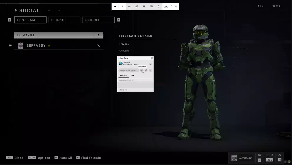 How to Add Xbox Friends on Halo Infinite PC 