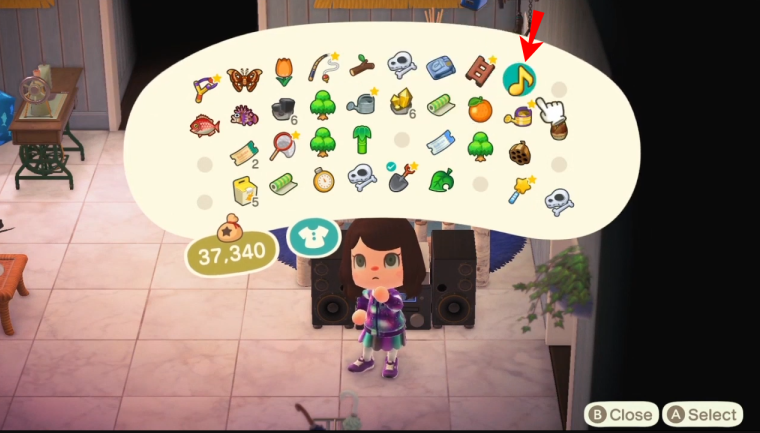 How to Play Music on Stereos in Animal Crossing: New Horizon