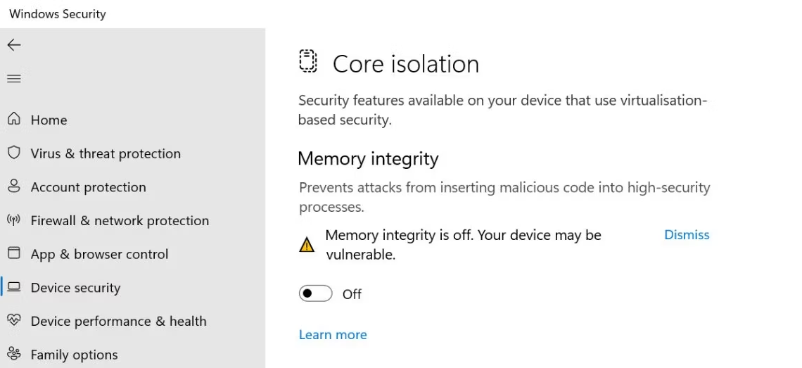 How to Disable VBS (Virtualization-Based Security) in Windows 11