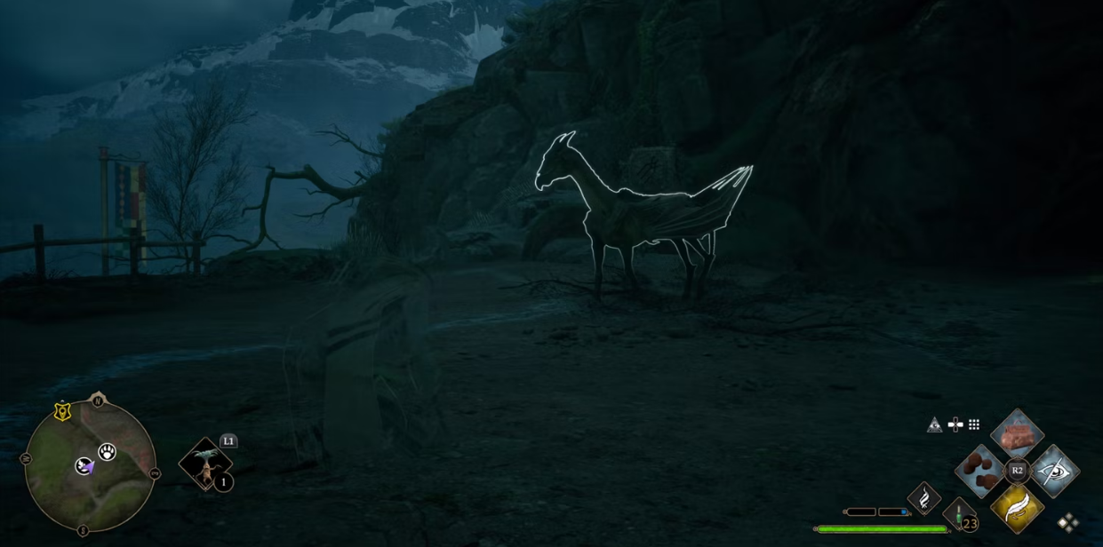 How to Capture a Thestral in Hogwarts Legacy