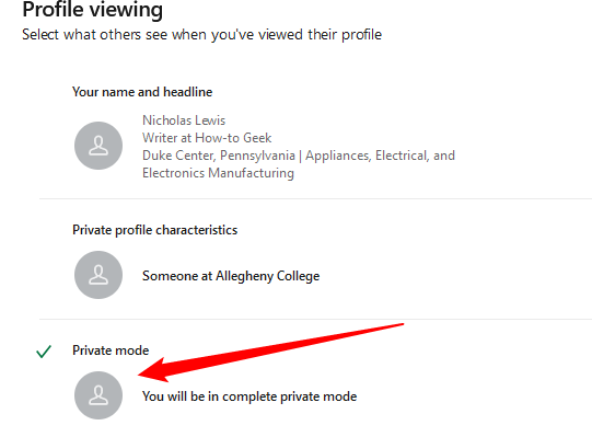 How to Prevent LinkedIn From Sharing Your Profile Views