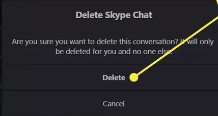 How to Delete a Conversation on Skype 