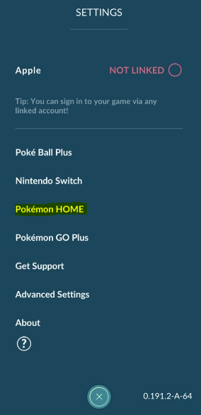 How to Link my Pokémon Go and Pokémon HOME Accounts