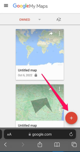 How to Draw a Google Map Line or Shape on Your Mobile Device
