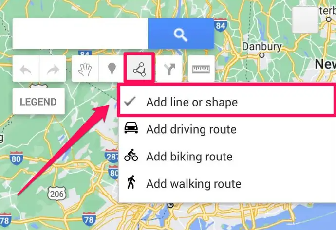 How to Draw a Google Map Line or Shape on Your Mobile Device