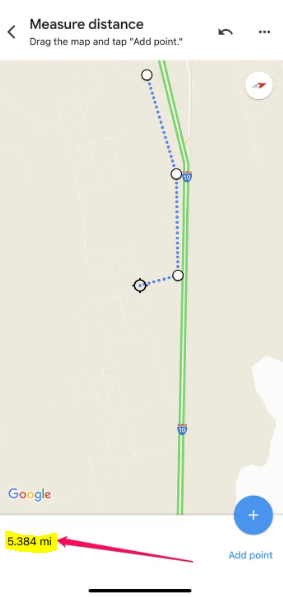 How to Measure Distance in Google Maps on an iPhone or Android
