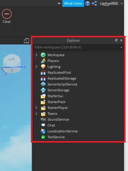 How to Find the Explorer Tab in Roblox 2023