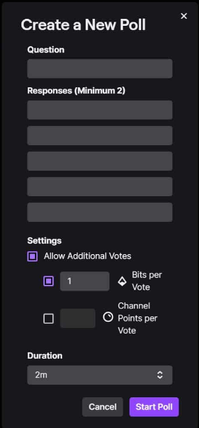 How to Create A Poll on Twitch