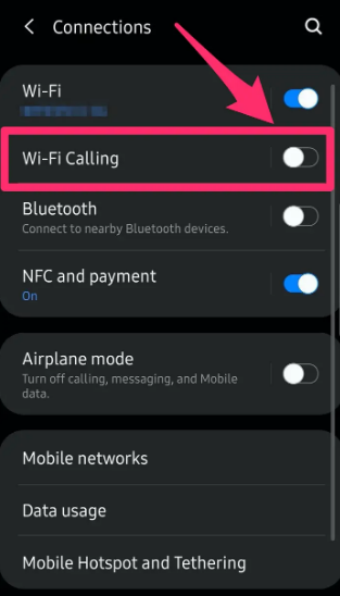 How to Turn On or Enable Wi-Fi Calling on an Android