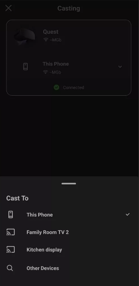 How to Cast a Quest to TV From Your Phone
