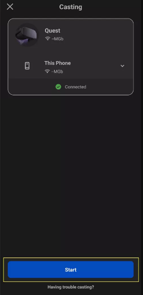 How to Cast a Quest to TV From Your Phone