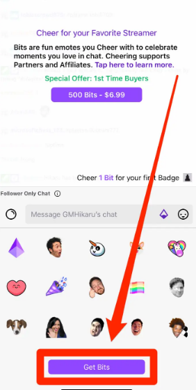 How to Cheer on Twitch on Your Android or iPhone