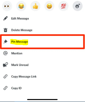 How to Pin a Message on Discord on Your Mobile App