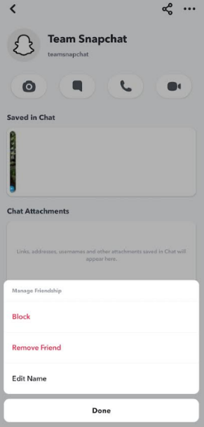 How to Block Team on Snapchat on Your Mobile App