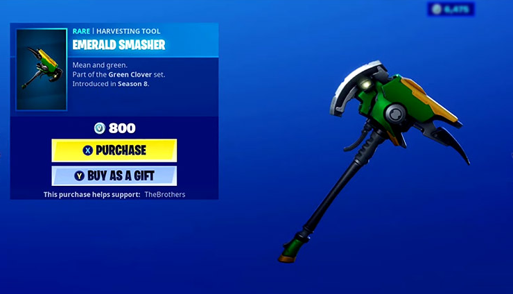 How to get the Emerald Ax in Fortnite