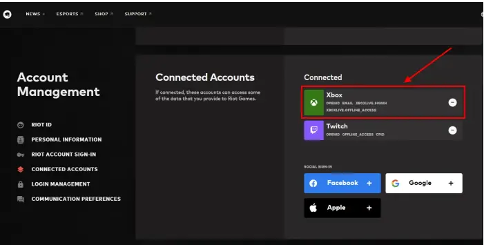 How to Link the Riot and Xbox Accounts