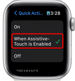 How to Turn On AssistiveTouch on an Apple Watch