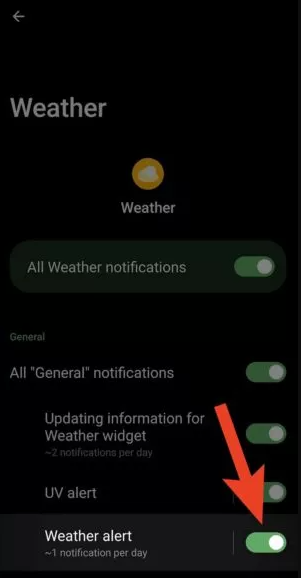 How to Turn On Weather Alerts App on Android Phones