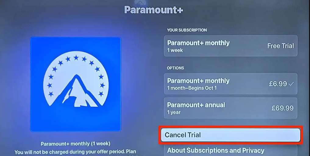 How to Cancel Paramount Plus Subscription on Apple TV