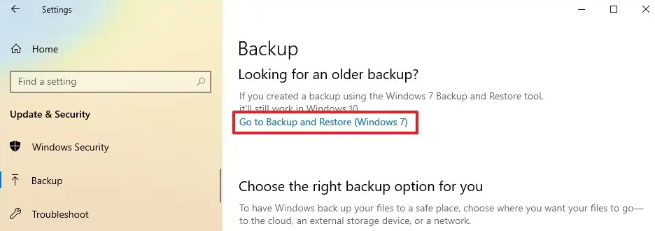 How to Create a Full Backup on Windows 10