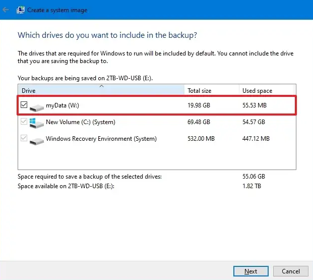 How to Create a Full Backup on Windows 10