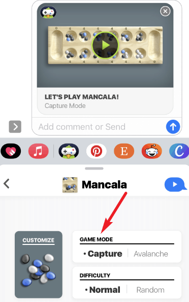 How to Play Mancala in iMessage