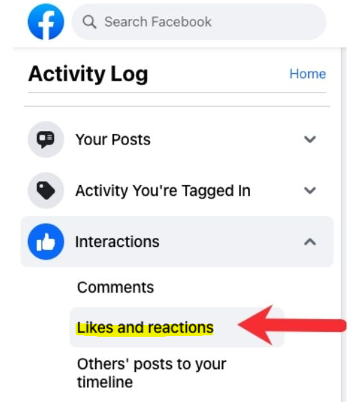 How to Unlike a Post on Facebook