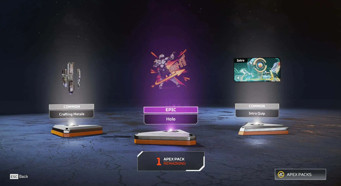 How to Open APEX Packs in Apex Legends