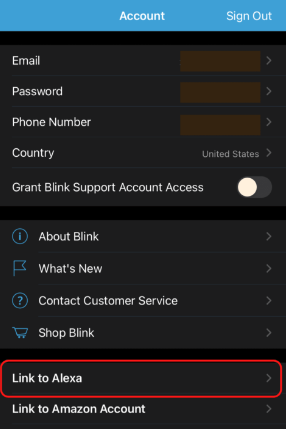 How to Link or Connect Blink to Alexa on Android or iOS
