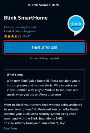 How to Link or Connect Blink to Alexa on Android or iOS