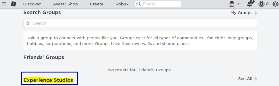 How to Join a Group in Roblox