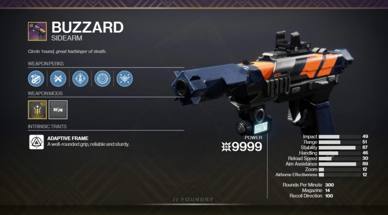 How to Get and Obtain Buzzard in Destiny 2