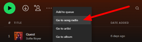 How to Use the Song Radio on Spotify