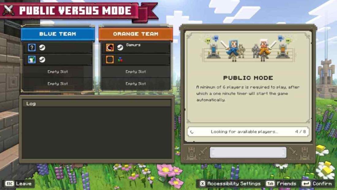 How to Switch the Teams in Minecraft Legends