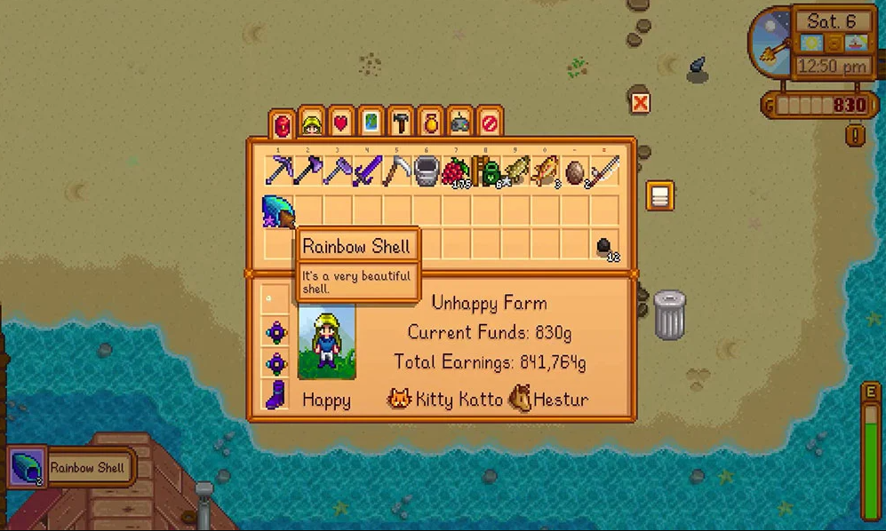 How to Get Rainbow Shell in Stardew Valley