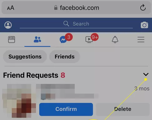 How to View Sent Friend Requests on Facebook Mobile