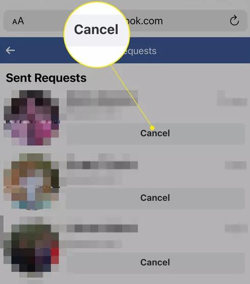 How to View Sent Friend Requests on Facebook Mobile