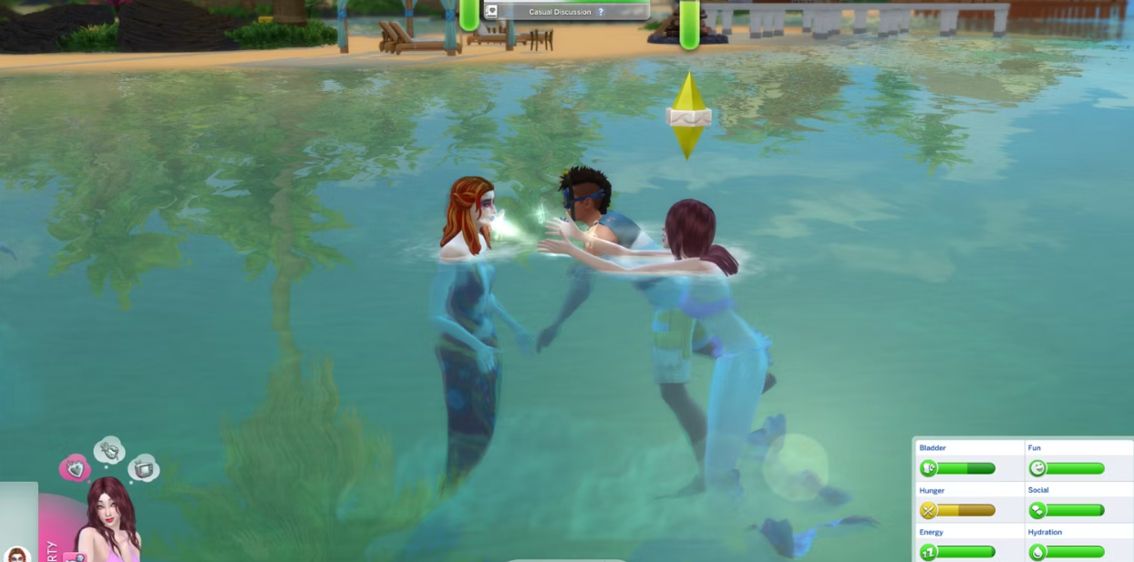 How to Become a Mermaid in the Sims 4