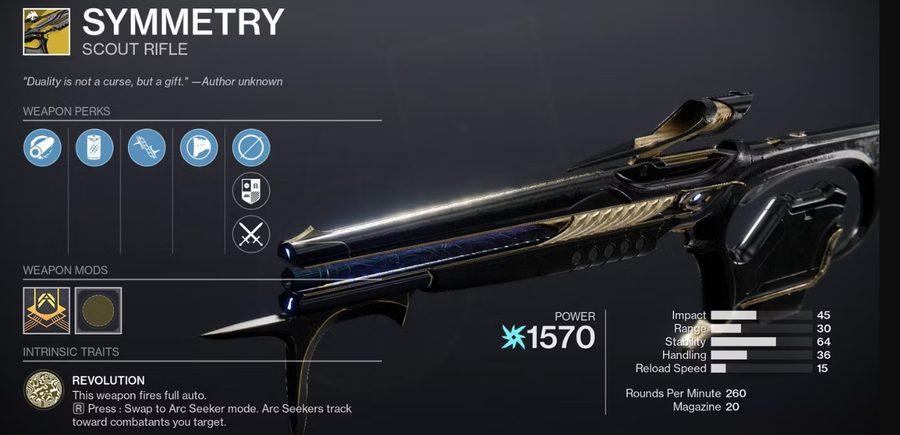 How to Get the Symmetry Rifle in Destiny 2