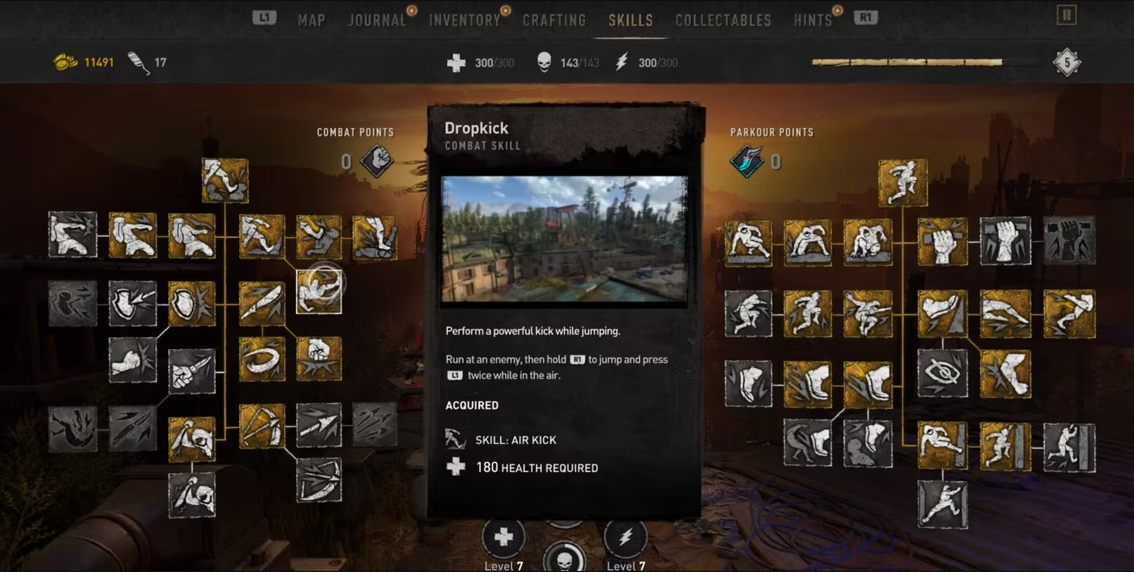 How to Unlock Dropkick in Dying Light 2