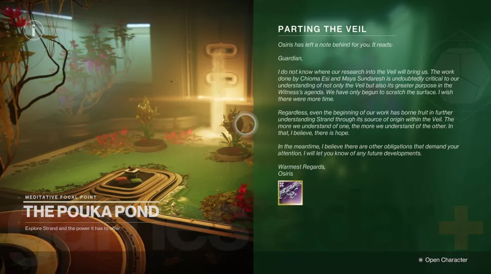 How to Get Parting the Veil Quest in Destiny 2