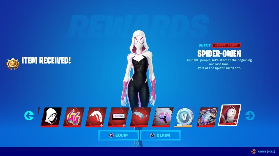 How to Get Spider Gwen Skin in Fortnite (Chapter 3 Season 4)