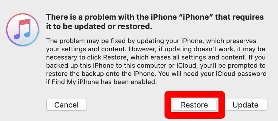 How to Unlock Your iPhone Using iTunes