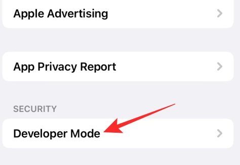 How to Turn On or Enable Developer Mode on iOS 16