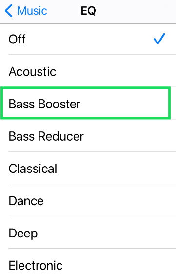 How to Enable the Bass Booster for Apple Music