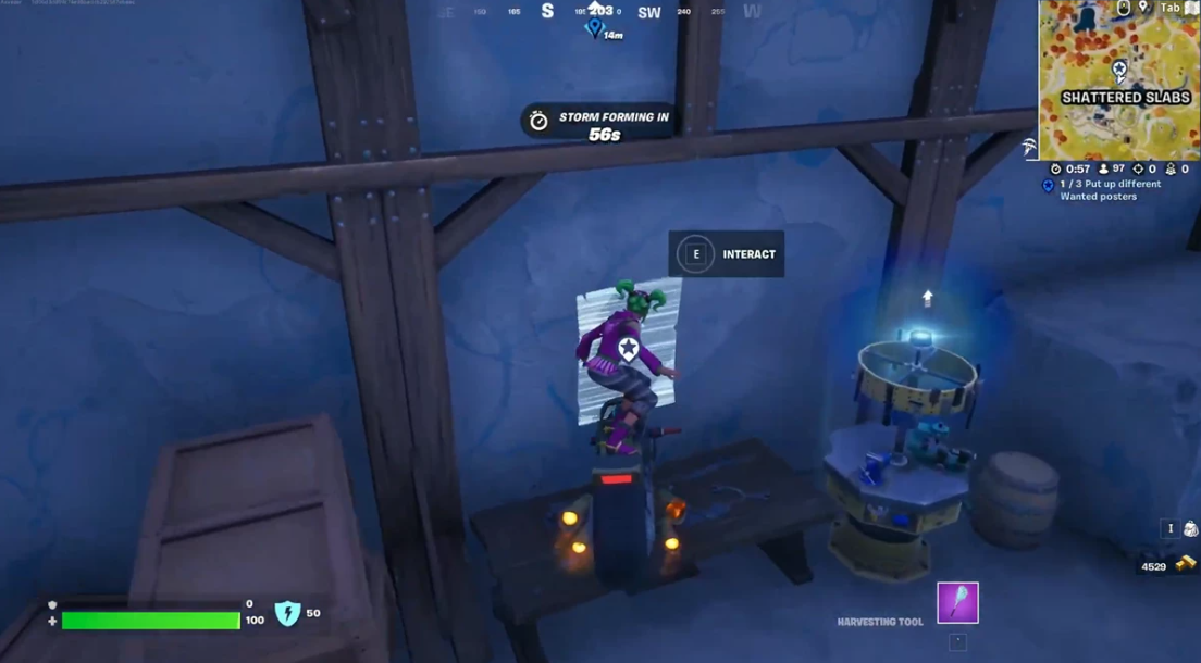 How to Put Up Wanted Posters in Fortnite
