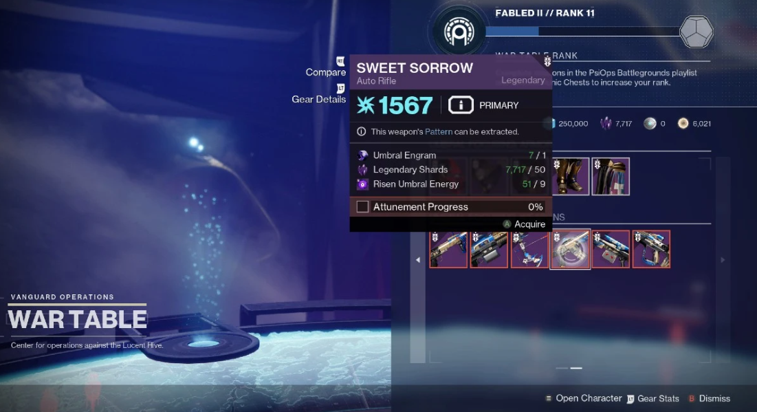 How to Acquire or Get Sweet Sorrow in Destiny 2