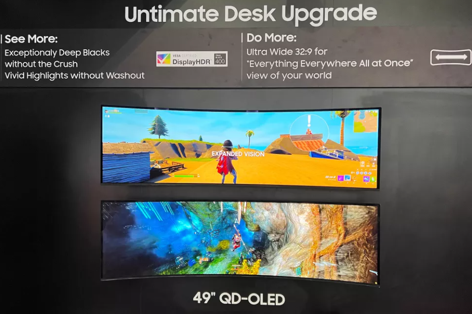 The QD-OLED ultrawide panel I've been waiting for is being produced by Samsung